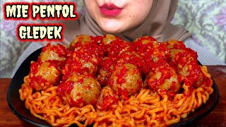 PENTOL MAUDY VIRAL TIKTOK🔥 ASMR PENTOL MIE PEDAS GLEDEK SUPER PEDAS ‼️ ASMR INDONESIA [upl. by Asilenna]