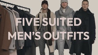 5 Mens Suits for Fall  Dressed Up Outfit Inspiration [upl. by Akinuahs]