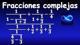 34 Fracciones complejas Ejercicio 8 MUY FÁCIL [upl. by Ellebanna14]