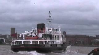 A Rough crossing on the Mersey Ferry [upl. by Beaulieu890]