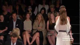 BCBGMAXAZRIA  MERCEDESBENZ FASHION WEEK SPRING 2012 COLLECTIONS [upl. by Dolores204]