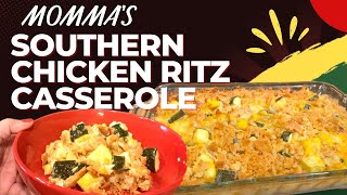 Mommas Southern Creamy Chicken Ritz Casserole with Zucchini [upl. by Braunstein864]