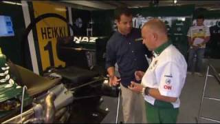 Mike Gascoyne explains how blown diffuser works  European GP 2010 [upl. by Hwang]