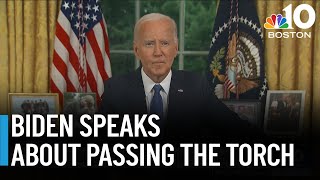 Biden addresses decision to end reelection effort [upl. by Anjali302]