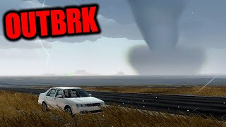 Playing NEW OUTBRK Storm Chasing Game [upl. by Lynus176]