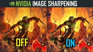 NVIDIA Image Sharpening Tested On vs Off  Performance Test and Visual Comparison [upl. by Rosdniw49]