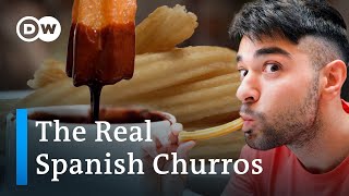 What makes churros Spain’s most popular street food [upl. by Rox]