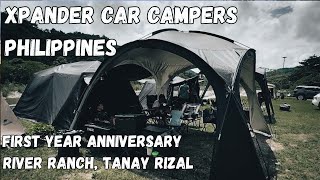 XPANDER CAR CAMPERS PHILIPPINES FIRST ANNIVERSARY River Ranch Tanay Rizal  Mitsubishi Motors Ph [upl. by Lindgren663]