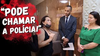 DEBOCHE ADVOGADA E DISCUSSÃO EM CLÍNICA DE ESTÉTICA DE BRASÍLIADF [upl. by Orazal406]