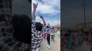 ❤️‍🔥Panjimittai youtubeshorts thiruvizha dance brother friends vibes fun [upl. by Ahsinotna]