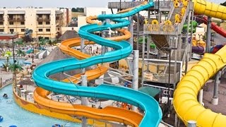 Kalahari Resort Waterparks Ohio United States  Americas Largest Indoor Waterpark [upl. by Repooc478]