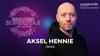 Aksel Hennie spiller Jesus i Jesus Christ Superstar på Folketeateret [upl. by Irahcaz18]