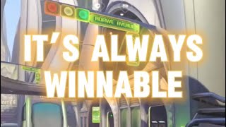 It’s Always Winnable  Overwatch 2 [upl. by Rennerb238]