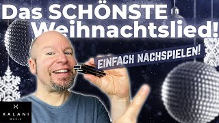 Mundharmonika Weihnachtslieder Stille Nacht heilige Nacht  einfach zum Nachspielen [upl. by Asilenna]