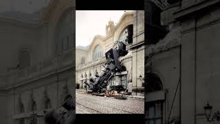 The Montparnasse derailment occurred at 1600 on 22 October 1895 Paris [upl. by Adnavoj]