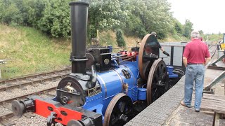 HD RHTS Rushden Transport Museum Ride on The Blue Circle Fergus 3rd September 2016 [upl. by Sallad]