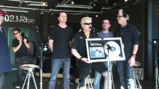 The Offspring  1021 the Edge Rock of Fame Induction [upl. by Anisor]