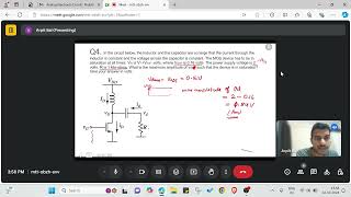 Week12 part2 NPTELAnalog Electronic Circuits PMRF Live session12July 2024 TA Arpit Bal [upl. by Sternlight]