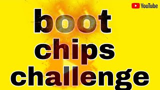 boot chips challenge  ✨✨✨  safashamil7654 music challenge shamil hanu series  💞💞 [upl. by Mathre]