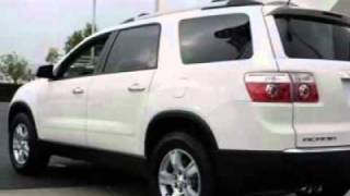 2012 GMC Acadia SLE Roof rack cross bars SUV  Temecula CA [upl. by Dorena]