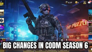 Huge new changes in CODM Season 6 [upl. by Rianna255]