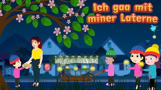 Ich gaa mit miner Laterne  SING SONG Chinderlieder  Räbeliechtli Umzug [upl. by Meagher]