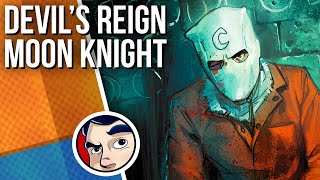 Moon Knight  Daredevil Devils Reign Complete Story PT2  Comicstorian [upl. by Yruy]