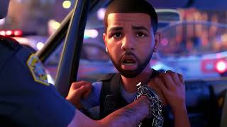 drake drake go away ANIMATED BRAIN ROT SONG INSTRUMENTAL [upl. by Ahsitram776]