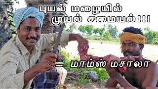 புயல் மழையில் முயல் சமையல்   மாம்ஸ் மசாலா  HEALTH BENIFITS [upl. by Phil]