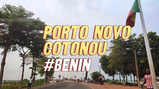 Route PortoNovo Cotonou Bénin [upl. by Nosnev]