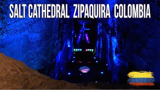 SALT CATHEDRAL ZIPAQUIRA  BOGOTA COLOMBIA [upl. by Raimondo]