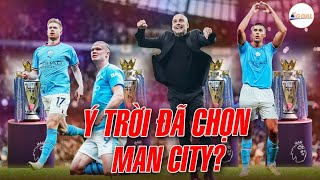 Ý TRỜI ĐANG SẮP ĐẶT MAN CITY VÔ ĐỊCH PREMIER LEAGUE 4 LẦN LIÊN TIẾP [upl. by Hazen290]