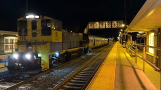 LIRR laser train at Copiague and Bay Shore [upl. by Oglesby]