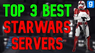 The 3 Best Garrys Mod Starwars RP Servers [upl. by Maillij]