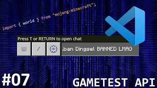 07 Ban System mojangminecraft GAMETEST FRAMEWORK GER [upl. by Ainezey]