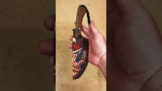 Custom Kydex Sheath customknifemaker custom customblades edc handmadeblades handmade kydex [upl. by Range81]