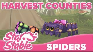 All 9 Spiders In The Harvest Counties 🕷  Star Stable Online [upl. by Bessie]