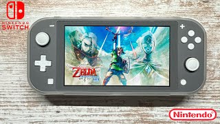 The Legend of Zelda Skyward Sword HD Nintendo Switch Lite Gameplay [upl. by Nedla]