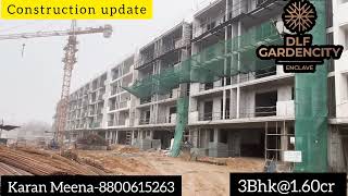 CONSTRUCTION UPDATE  DLF GARDEN CITY ENCLAVE Sector93 GURGAON  LUXURY FLOORS dlf gardencity [upl. by Rentsch]