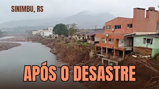 Cenário de Sinimbu RS um mês e meio após enchente destrutiva do Rio Pardinho  15062024 [upl. by Iives]