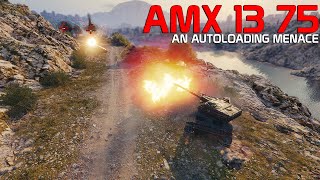 An Autoloading MENACE AMX 13 75  World of Tanks [upl. by Christensen]