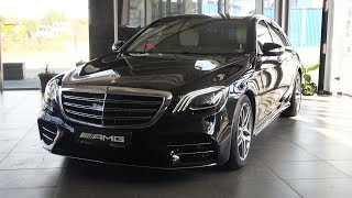 2018 Mercedes S Class Long AMG Full Review NEW S400d Interior Exterior Infotainment [upl. by Erlene]