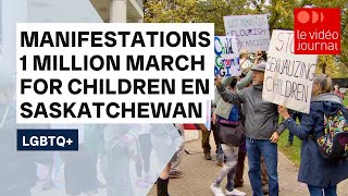 Manifestations 1 million March 4 children en Saskatchewan [upl. by Dewar349]