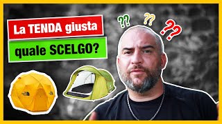 La TENDA giusta 9 Tipologie di tende e quando utilizzarle  Guida allacquisto Waytocamp ✅😉 [upl. by Adnuhsed]