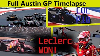 FULL Austin GP 2024 Timelapse f1 formula1 usgp [upl. by Ennaj]