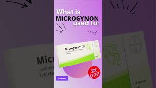 Microgynon SIDE EFFECTS 💊  What is microgynon used for [upl. by Nally]