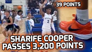 Sharife Cooper Passes 3200 CAREER POINTS With 39 POINT SHOW Leads McEachern To Big Win At Home 🏆 [upl. by Tessil]