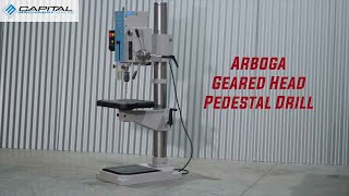 Arboga Geared Head Pedestal Drill [upl. by Hnahc811]