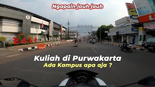 Universitas yang ada di Purwakarta Indonesia Kampus di Purwakarta [upl. by Nennarb]