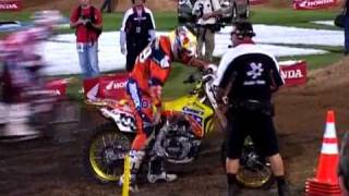 Motocross crash  Travis Pastrana at Daytona [upl. by Sutsuj]